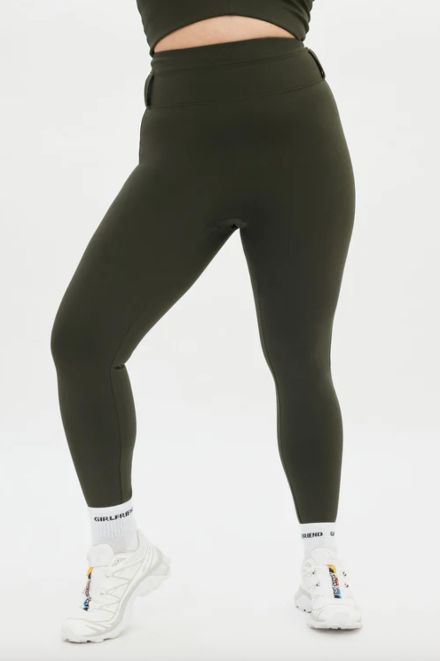 NEW Girlfriend Collective High Rise Compressive Belt Loop Legging Size S Walking